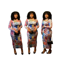 Load image into Gallery viewer, Kiki Snake Print Dress
